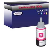 Bouteille d'encre compatible pour Epson EcoTank ET L805, L810, L850 remplace Epson T6733 (C13T67334A) Magenta -