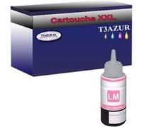 Bouteille d'encre compatible pour Epson T6736 (C13T67364A) Light Magenta - T3AZUR