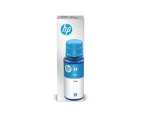 Bouteille d'encre Cyan HP 1VU26AE, 70ml, Jet d'encre, Rendement 8000 pages, Compatible HP Ink Tank et Smart Tank, Origine Malaisie