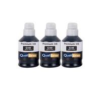 Bouteille d'encre Générique GI-40 GI-41 GI-490 - Pack de 3 - Noir - 135ml - Compatible Canon