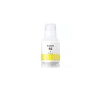 Bouteille d encre CANON GI56BK Compatibilité MAXIFY GX 4432C001 Jaune