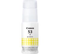 Bouteille d'encre jaune Canon GI-53Y