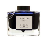 Bouteille d'encre Pilot Iroshizuku Shinkai Blue 50 millilitres