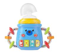 Bouteille D'enfant Sippy - Coupe D'entraînement Sensorielle Fuite, Musique Et Bouteille De Consommation De Bébé Hochet | Tasse D'eau Des Tout-petits Légers, Nourrir Ewer Avec Des Poignées De Poignée F