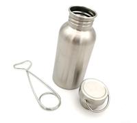 Bouteille d'extérieur en acier inoxydable avec crochet pour cuisiner en milieu sauvage (500 ml)