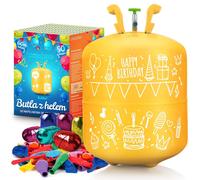 Bouteille d'hélium Ricokids 0,42 m3 avec ballons et ruban