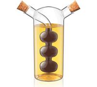Bouteille d'huile et de vinaigre en verre Wilmax 300/60 ml WL-888956/A