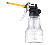 Bouteille d'huile haute pression pour systèmes de lavage de voiture compatible avec canons à mousse et accessoires de nettoyeur haute pression (tube dur court)