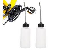 Bouteille d'huile pour machine à coudre,2 bouteilles pour machine à coudre | 120ML Précision Bec Long Canette Applicateur Pour Moteur Électrique Turbine Fil Travail Ménage