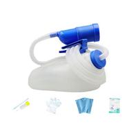 Bouteille d'urine,Urinoir pour hommes Urinoir anti-fuite for homme, for la nuit, avec tube de 1,6 m, for personnes âgées, pratique au chevet du patient, contenant portable for uriner avec couvercle so