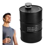 Bouteille en acier inoxydable - Chope à bière portable de 750 ml | Bouteille d'extérieur robuste pour le camping, la randonnée, les voyages, la pêche, le lieu de travail, les pique-niques et les