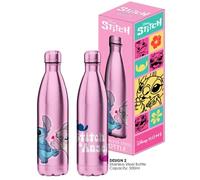 Bouteille en acier Lyo Stitch & Angel Kiss Love Rose 500 ml