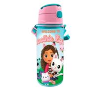 Bouteille En Aluminium 600ml Avec Paille Traghetta Nom Enfants N/ Isotherme