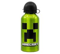 Stor BOUTEILLE EN ALUMINIUM POUR ENFANTS DE 400 ML | MINECRAFT CREEPER GREEN