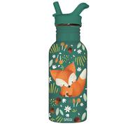 Bouteille en inox - Sassi Junior - Crunchy le renard - 500 ml - Multicolore - Isotherme