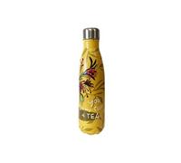 Enesco Bouteille en inox isotherme Cup of tea By Allen - Contenance de 500 ml JAUNE