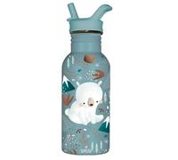 Bouteille En Inox Munchy L'ours 500 Ml Bleu TU