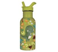 Bouteille en inox - Sassi Junior - Cracky le dinosaure - 500 ml - Multicolore - Isotherme