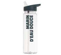 Bouteille en plastique 70cl HYDRO FUN modèle "marin d'eau douce" vert