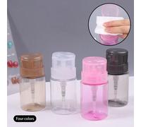 Bouteille en plastique de vernis à ongles, dissolvant de vernis à ongles, nettoyant pour ongles, bouteille anti-déversement de vernis à ongles, bouteille avec pompe, bouteille d'emballage, démaquillan