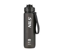 Bouteille en tritan - NILS CAMP - NCD68 - Noir - 1000 ml - 28 cm de hauteur - 7 7 cm de diamètre - Sans BPA