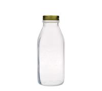 Bouteille en verre 1.000 ml 'Quattro Stagioni', ouverture : bouchon à vis