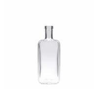 Bouteille en verre 100 ml 'Nice', rectangulaire, bouchage: bouchon