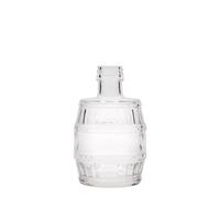 Bouteille en verre 200 ml « tonneau », ouverture : PP 28