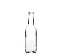Bouteille en verre 250 ml 'Bordeaux', ouverture : PP 28