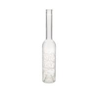 Bouteille en verre 350 ml 'Opera', motif : pommier, ouverture : bouchon en liège
