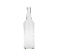 Bouteille en verre 500 ml à col droit, ouverture : PP 28