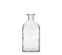 Bouteille en verre 500 ml Apotheker Carré, carrée, ouverture : liège