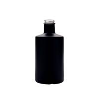 Bouteille en verre 500 ml 'Caroline', noire, ouverture : GPI 33
