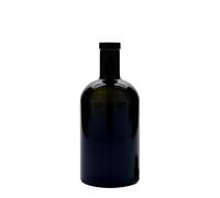 Bouteille en verre 500 ml 'Farmacia', vert antique, ouverture : bouchon en liège