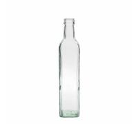 Bouteille en verre 500 ml 'Marasca', carrée, ouverture : PP 31,5