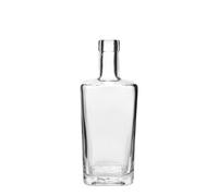 Bouteille en verre 500 ml « Noel », carrée, ouverture : bouchon en liège