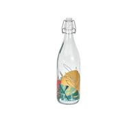 AltoBuy Bouteille en Verre à clapet d'un Litre Paradis Exotique - Antilles
