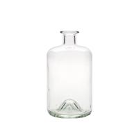 Bouteille en verre de 700 ml pour pharmacien, ouverture : bouchon en liège