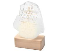 Bouteille en verre de prévision - Bouteille en verre Storm, Bouteille avec motif Oracle | Bouteille de prévision météorologique à base lumineuse de grande valeur, nouveau baromètre en verre en forme