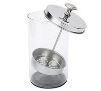 Bouteille en Verre de Stérilisation de 650 ml pour Outils de Coiffure Ciseaux Peigne Pince à épiler, Bocal de Désinfection de Trempage, Bouteilles de Nettoyage d'outils de Coiffeur de Salon