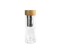 AltoBuy Bouteille en Verre Double Paroi 33cl avec Infuseur