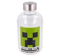 Bouteille en verre Educa Borras Minecraft Blanc 620 ml