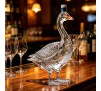 Bouteille en verre gravée 3D pour vodka 30ème anniversaire 350 ml | Fabriqué à la main, 2 verres assortis, design motards, pour hommes et papas, bec verseur à spiritueux