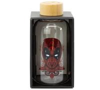 Stor Marvel Petite bouteille en verre Deadpool - Réutilisable et transportable - Transparent