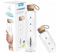 Bouteille en verre Wessper ActiveMax Crystalline - Transparent - 1L