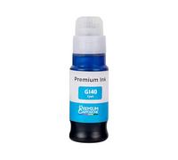 Bouteille Encre GI-40 GI-41 GI-43 GI-46 GI-490 GI-50 GI-51 GI-53 GI-55 GI-56 GI-590 Cyan Compatible pour Canon Maxify GX1050 GX2050 GX3050 Pixma G1400 G2410
