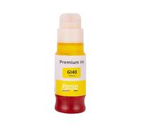 Bouteille Encre GI-40 GI-41 GI-43 GI-46 GI-490 GI-50 GI-51 GI-53 GI-55 GI-56 GI-590 Jaune Compatible pour Canon Maxify GX1050 GX2050 GX3050 Pixma G1400 G2410 70ml