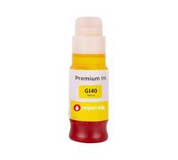 Bouteille Encre GI-40 GI-41 GI-43 GI-46 GI-51 GI-53 GI-55 GI-56 GI-590 3402C001 4545C001 4689C001 4429C001 0666C001 Jaune Compatible pour Canon Maxify GX1050 GX2050 GX3050 Pixma G1400 G2410 70ml