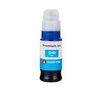 Bouteille encre GI-40 GI-41 GI-490 Cyan compatible pour Canon Haute capacité