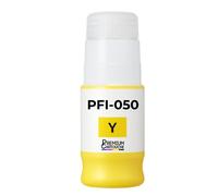 Bouteille encre pigmentée PFI-050Y 5701C001 compatible pour Canon Jaune 70 ml Pack 1